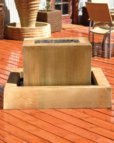 Linear Garden Water Fountain- Gist Fountains